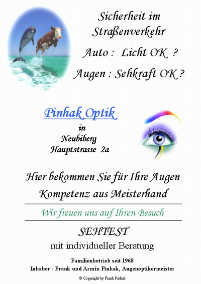 Pinhak Optik Flyer